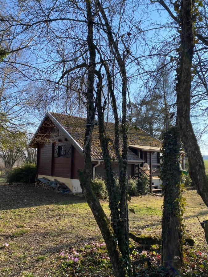 Maison 2 chambres proche Dijon chalet niché dans la nature Saint-Maurice-sur-Vingeanne Exterior foto