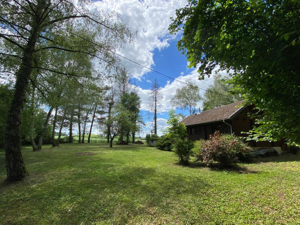 Maison 2 chambres proche Dijon chalet niché dans la nature Saint-Maurice-sur-Vingeanne Exterior foto