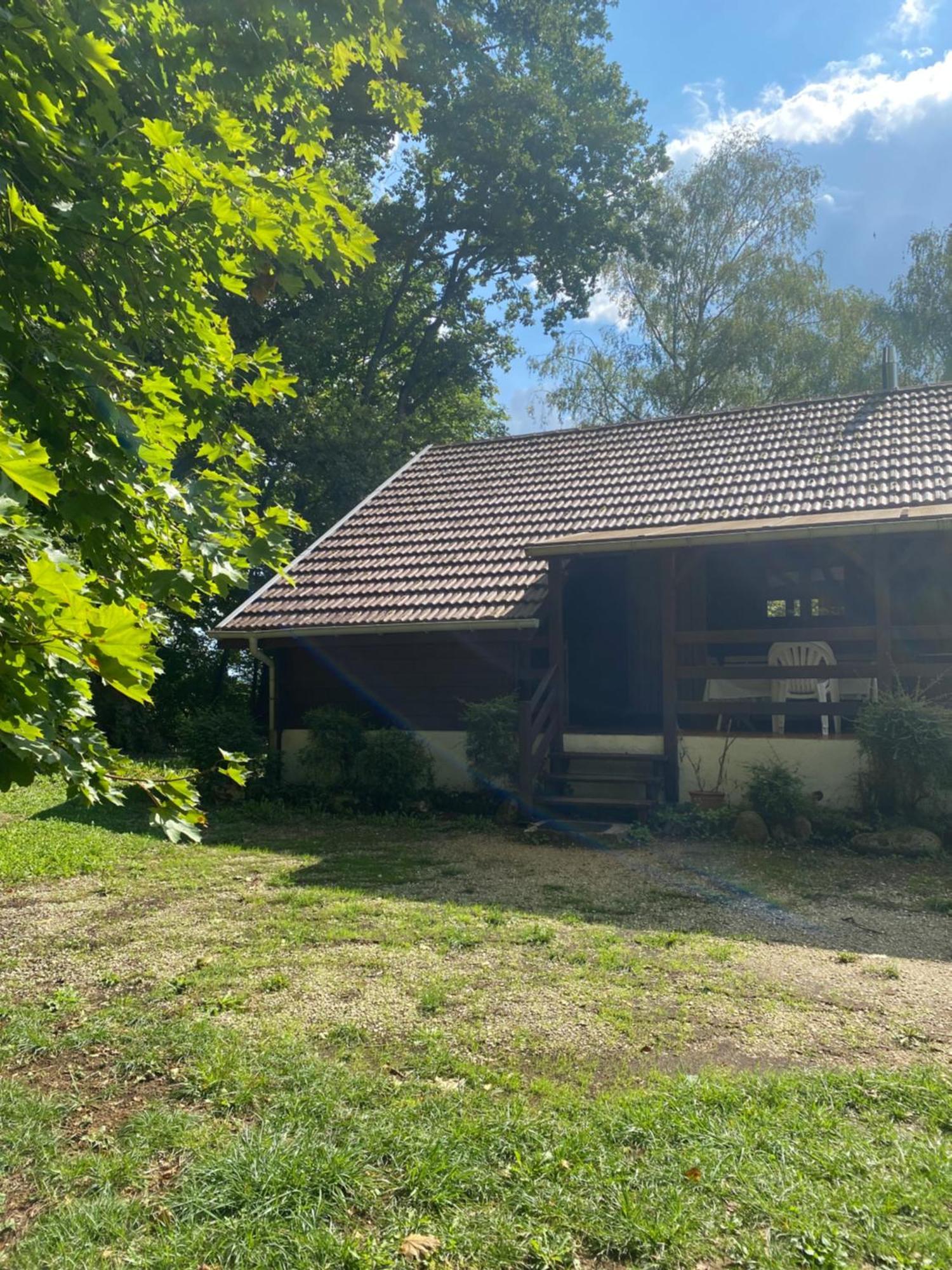 Maison 2 chambres proche Dijon chalet niché dans la nature Saint-Maurice-sur-Vingeanne Exterior foto